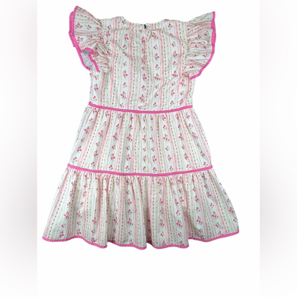 SHOP THE MINT Girls At This Time Light Pink Floral Dress - 10-12Y